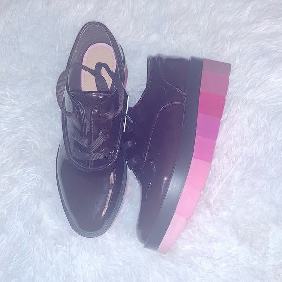 Zara Women’s Patent Platforms Size 36
